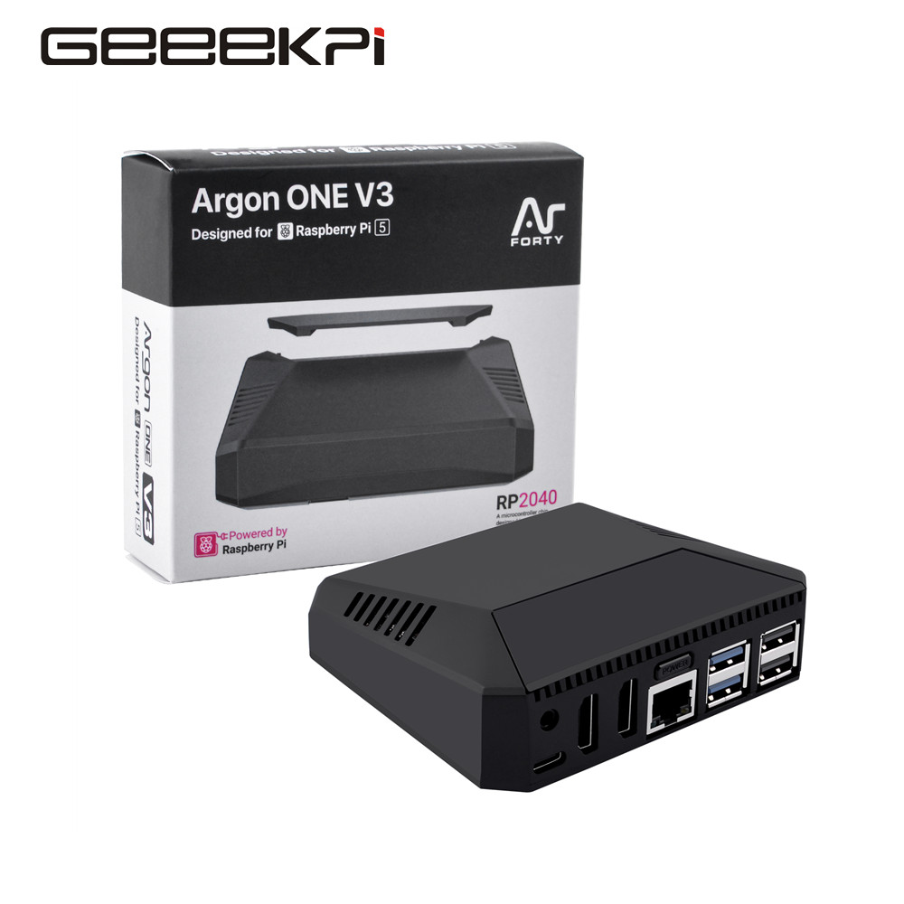 Argon One V3 M.2 Nvme Case - Argon One V3 Case Aluminium Voor