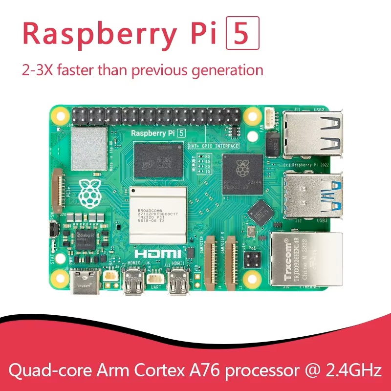 Officiële originele Raspberry  - Raspberry Pi 5 8Gb Board recensie en prijs
